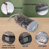 LED Hand Crank Torch Electronics