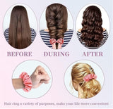 Women Satin Heatless Hair Curler Set Accessories