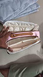 Double Zipper Cosmetics Bag Accessories