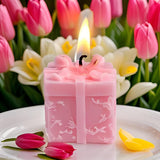 Wax Gift Shape Candle for Home Decor | Aromatic Fragrance Candles | Pillar Candles ( 5 pcs ) Quirky Home EssentialsMulticolor)
