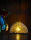Tea Light Ganesh half Round Quirky Home Essentials