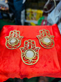 Hamsa Hand Diyas Pack of 2 Quirky Home Essentials