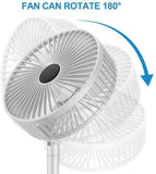 Powerful Rechargeable High Speed Table Desk Fan Electronics