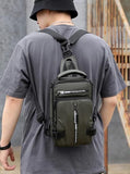 Sling Bag with USB Charging Port Accessories