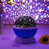 Star Projector Night Light (Assorted Color) Electronics